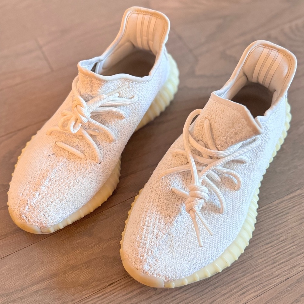 Adidas Yeezy Boost 350 Cream White Mens Size 7.5 / Women’s 8.5
